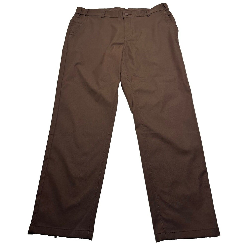 Men's Jack Archer Jetsetter Slim Fit Tech Pants 34 x 27 Bourbon Brown